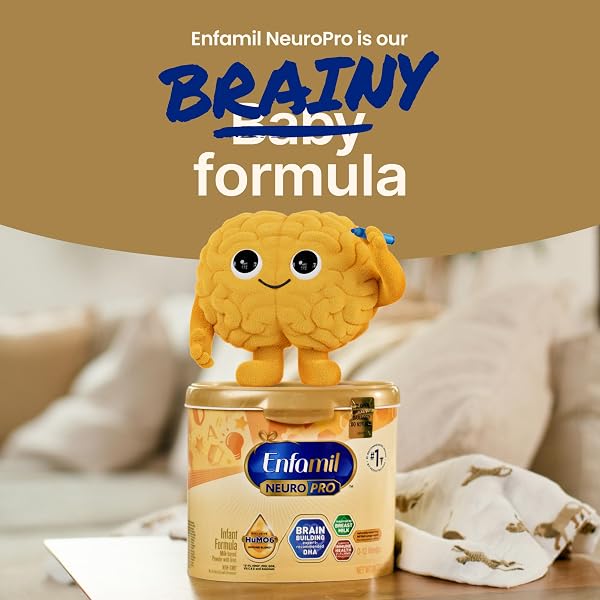 ENFAMIL NEUROPRO READY TO FEED BABY FORMULA, BRAIN BUILDING DUO DHA & MFGM, EXCLUSIVE IMMUNE SUPPORTING HUMO6 BLEND, ENFAMIL READY TO FEED INFANT FORMULA,2 FL OZ NURSETTE BOTTLES, 6 COUNT