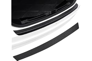 Car Rear Bumper Protector for Acura ADX 25-26, Cuttable Trunk Bumpers Guards Carbon Fiber Trunks Door Entry Sill Self-Adhesiv
