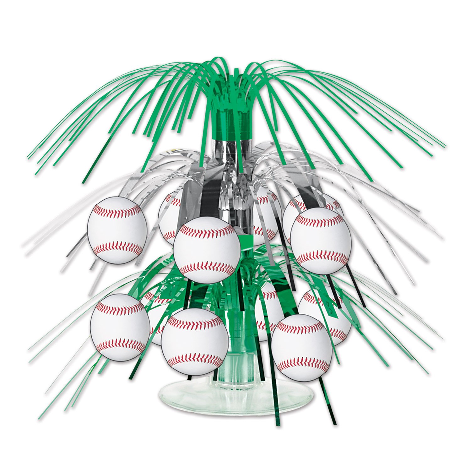 Beistle Baseball Mini Cascade Centrepiece