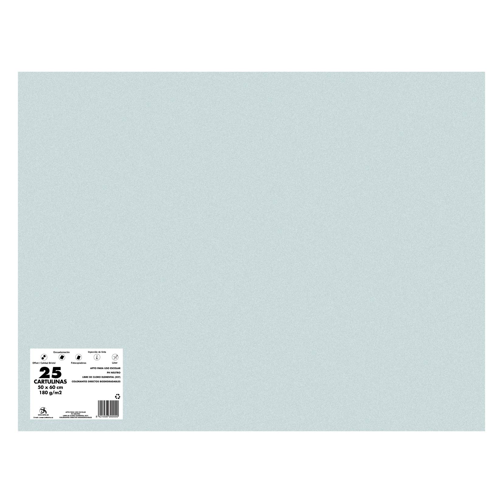 Dohe – Pack of 25 Cards, 50 x 65 mm Granite