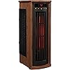 Duraflame 5HM8000-O142 Portable Electric Infrared Quartz Oscillating Tower Heater, Oak