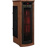duraflame Electric Tower Heater, Oscillating Tower and Space Heater for Office or Large Room up to 1,000 Square Feet