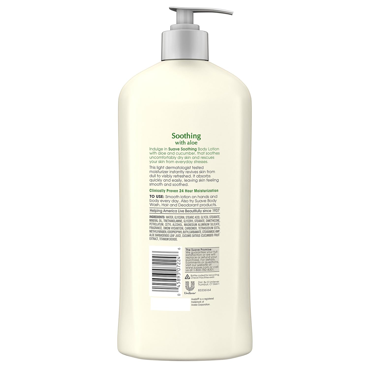 suave aloe lotion