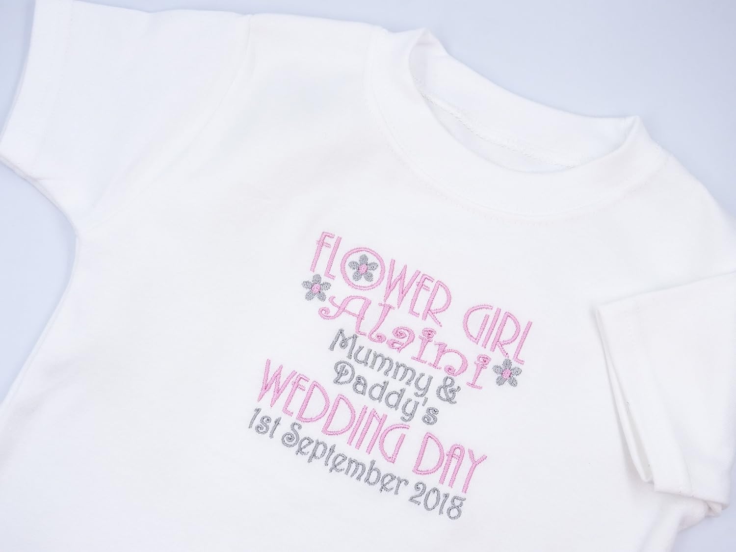 flower girl baby grow