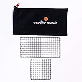 Expedition Research LLC Combo 2-Pack - The Original Bushcraft Grill - Welded Stainless Steel High Strength Mesh (Campfire Rat