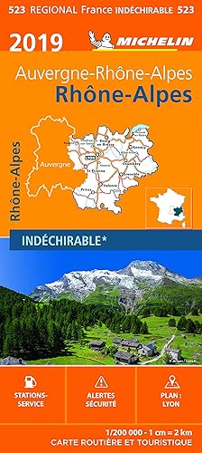 Download Carte Rhône-Alpes Michelin 2019 PDF