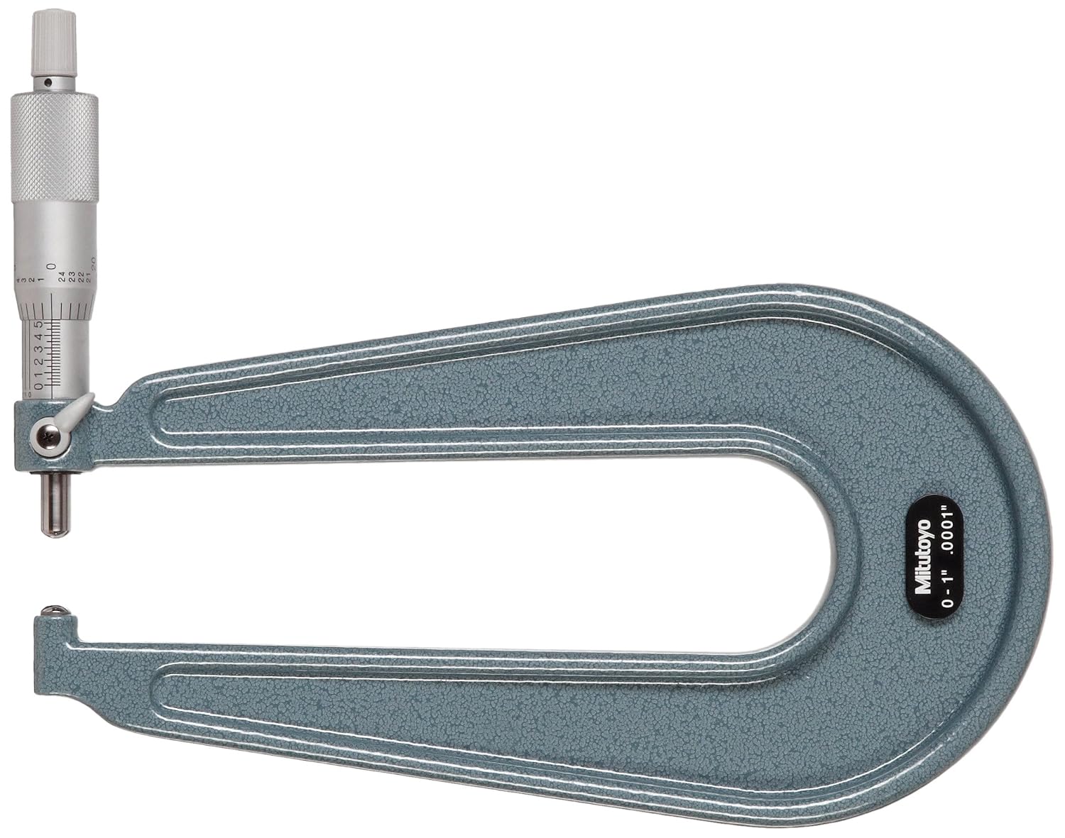 Mitutoyo 118-120 Sheet Metal Micrometre, Range 0"-1"