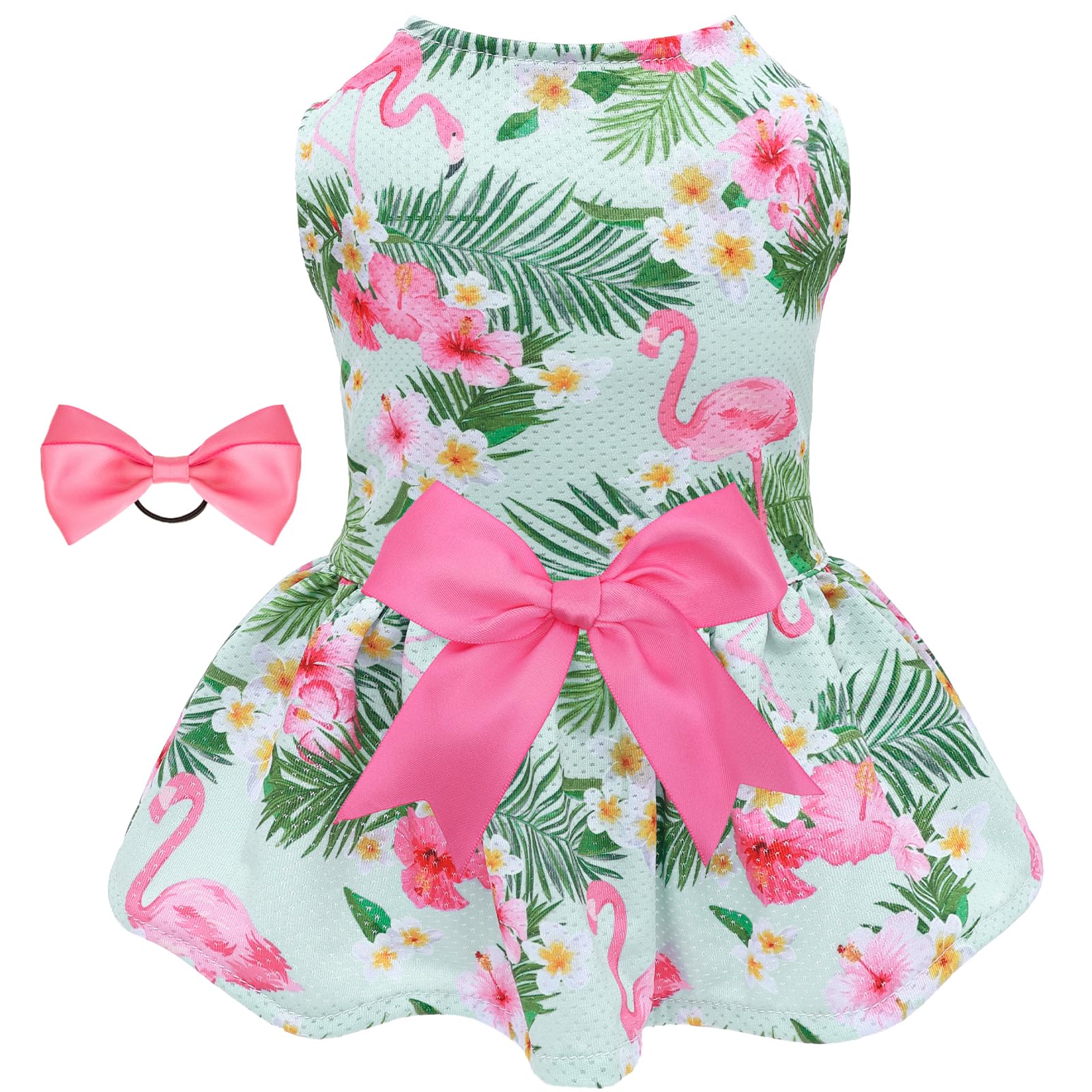 Photo 1 of CuteBone Dog Mesh Dress Puppy Sundress Pet Outfit Summer Fashion for Small Dogs Girl Cat Clothes BF34M