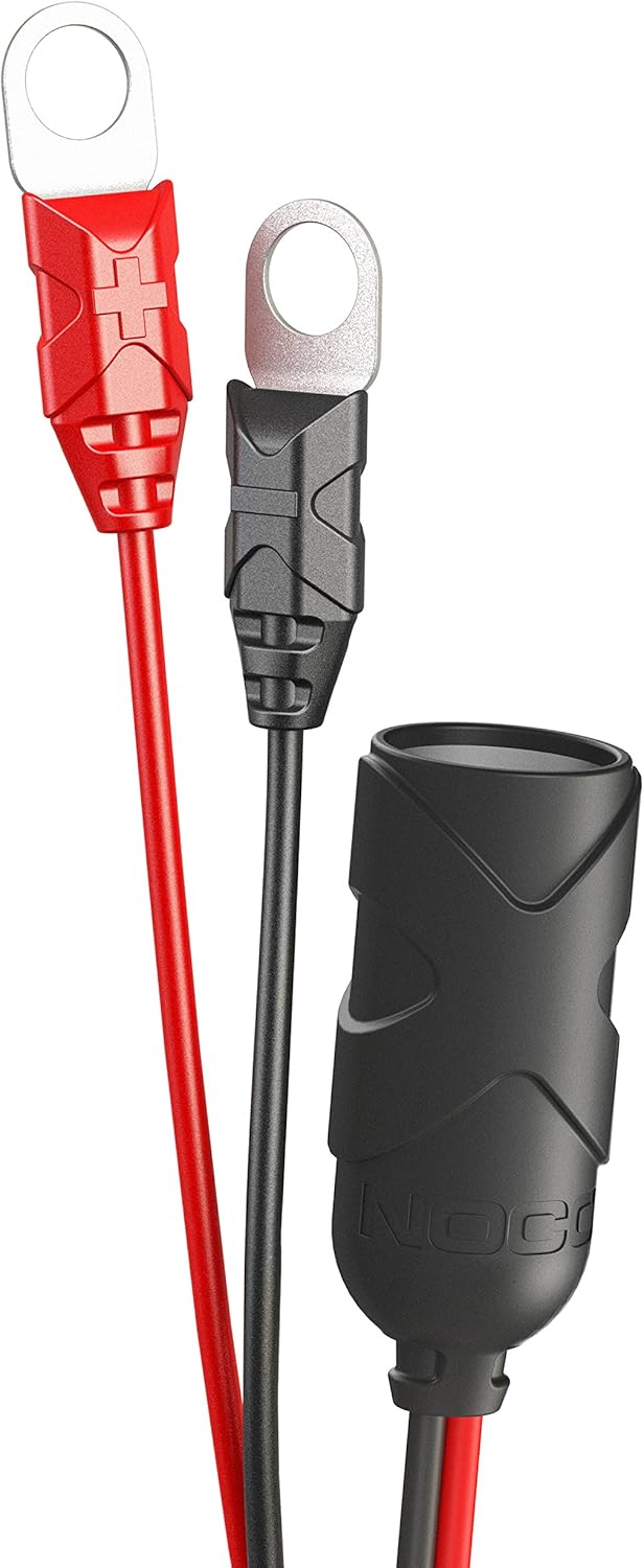 NOCO GC018 12-Volt Adapter Plug Socket With Eyelet Battery Terminals: Automotive