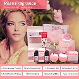 Karestcorp Rose Spa Gifts For Women Care Package Gift Box Set view 3