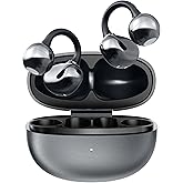 Aiandcc Open Ear Earbuds Lightweight Comfort, 40H Play Bluetooth 5.4 Open Ear Headphones, Fit for Small Ears, Touch Control Running Headphones Fit Sports Running, Workout Black