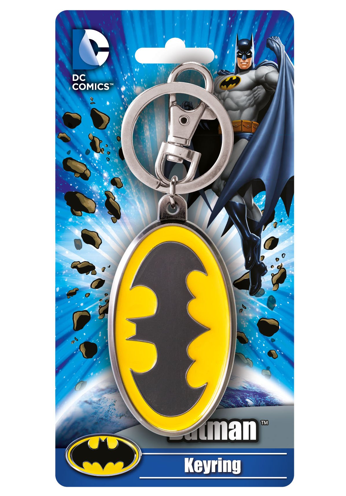 BATMAN Classic Logo Keyring