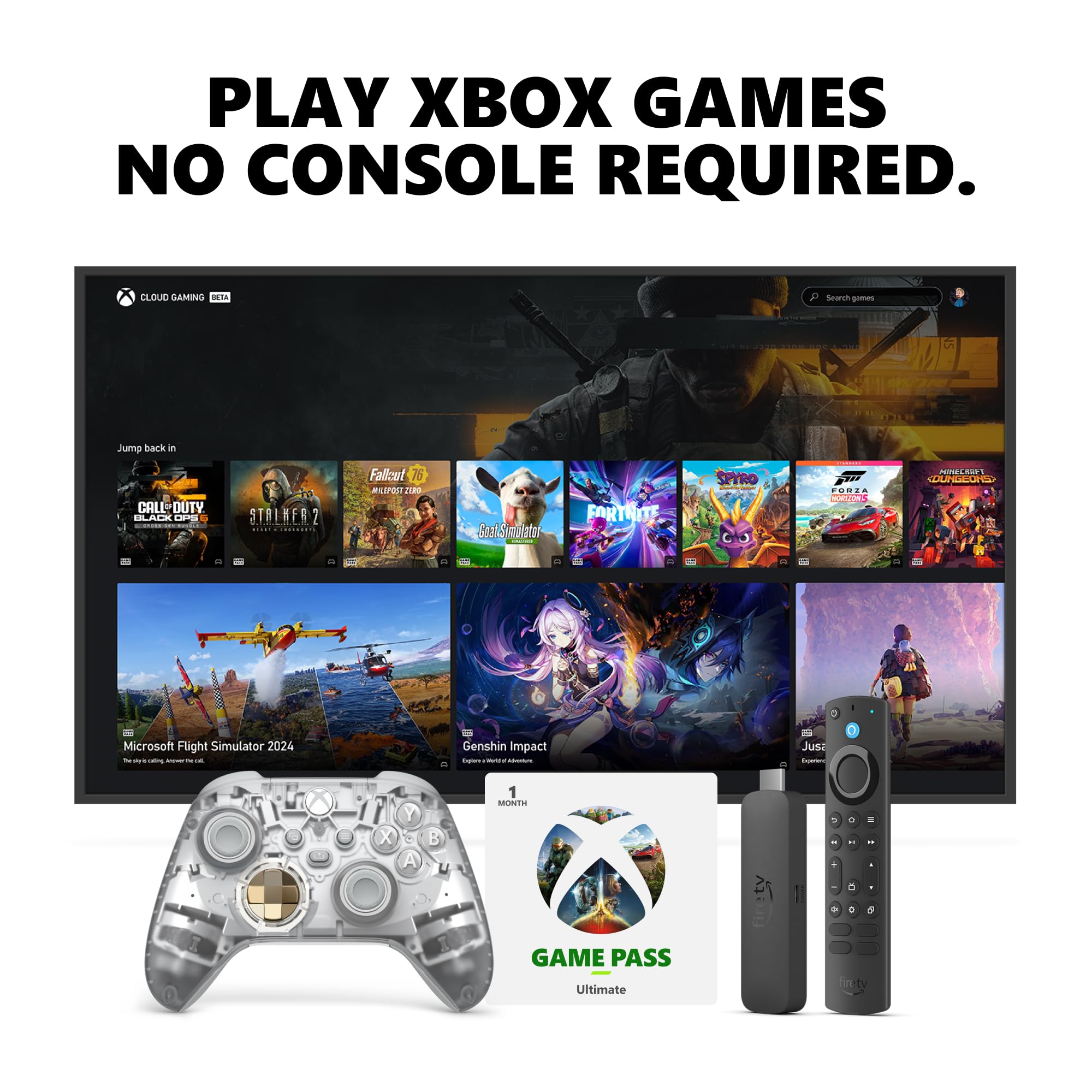 Xbox Amazon Fire TV Stick 4K Max, Sky Cipher