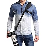 waka Camera Neck Strap with Quick Release, Safety Tether and Underarm Strap, Adjustable Camera Shoulder Sling Strap for Nikon