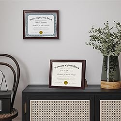 Americanflat Ornate 8.5x11 Diploma Frame in