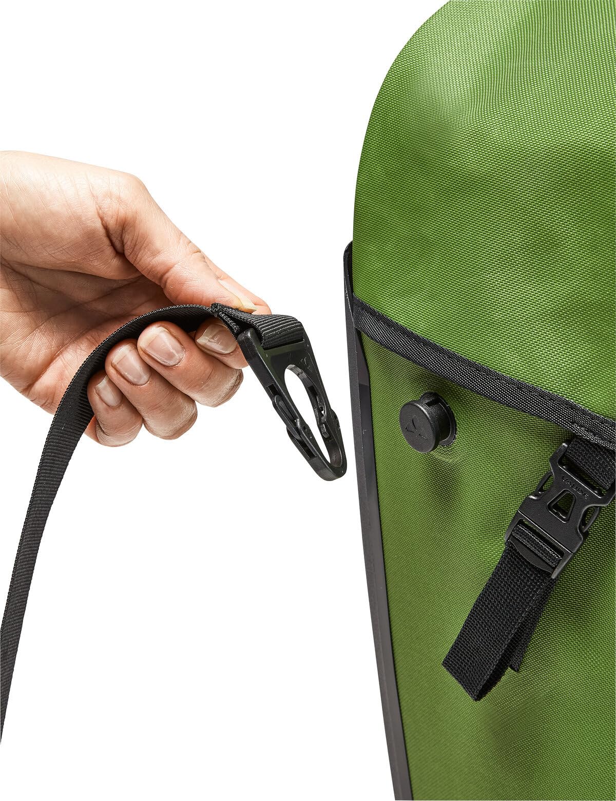 VAUDE Aqua Back Pro - Fahrradtasche - 2 Hinterradtaschen (2x24 Liter) in grün - wasserdicht, einfache Befestigung - Made in Germany 5