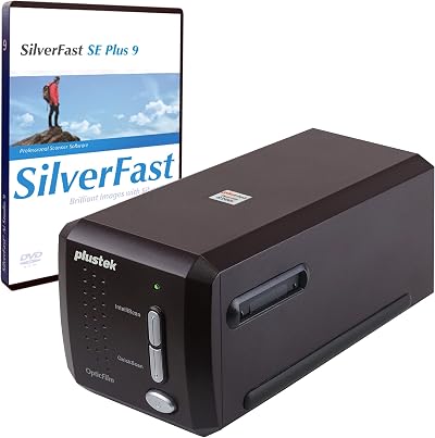 Plustek OpticFilm 8300i SE 7200 dpi 69MP 3.91 Dmax SilverFast SE Plus 9