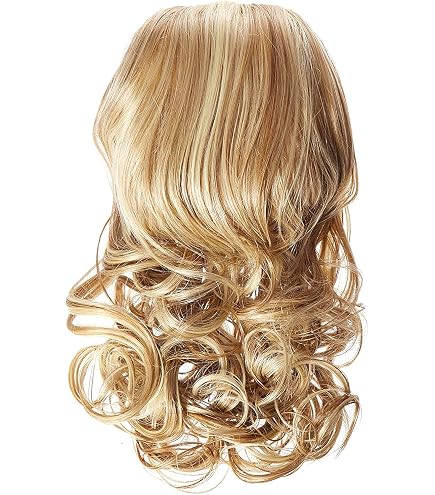 Pop Hairuwear Ten Piece Wavy Hair Extensions Blonde Golden Wheat Clip In 18 main image 2