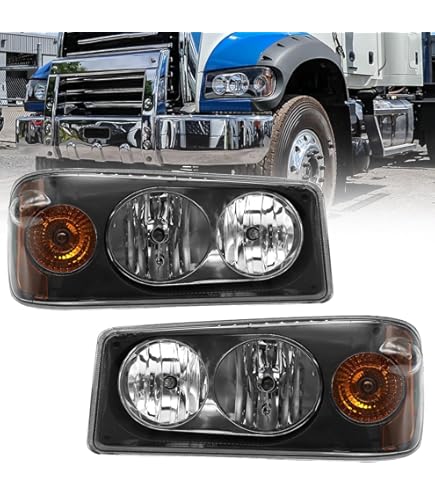 Amazon.com: SUENOS Headlight Assembly Fit for Mack Granite GU713