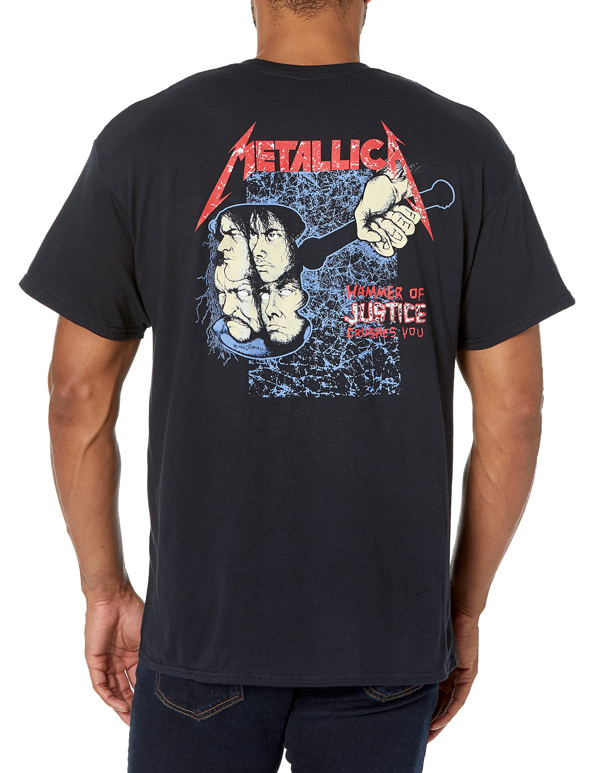 Metallica Men's Harvester of Sorrow T-Shirt, Black, X-Large