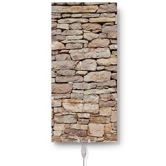 Banjado Glas Wandleuchte Wandlampe 26cm X 56cm Design Led