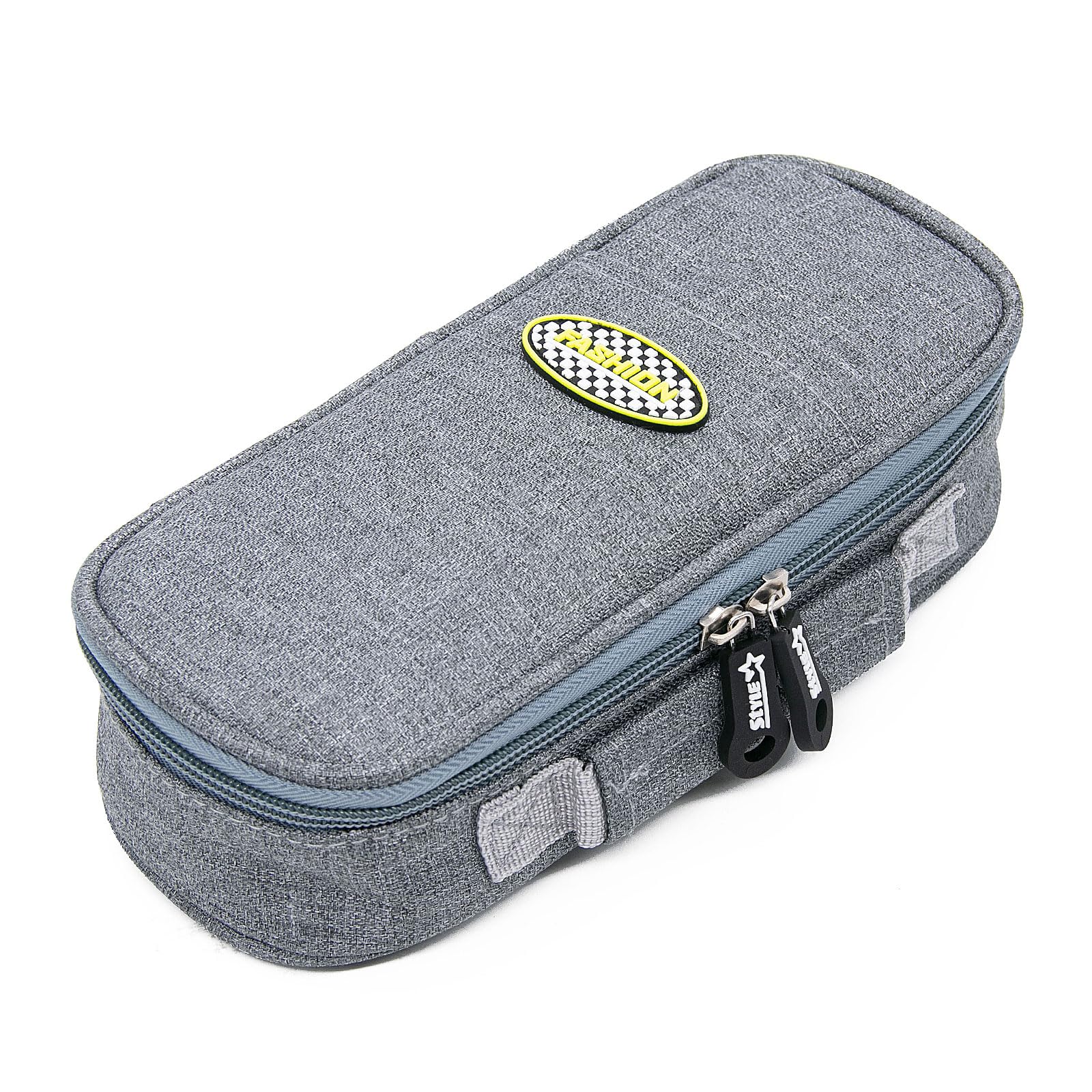 LJCZKA Pencil Case Large Capacity for Boys Girls, Pencil Pouch Portable Stationery Organiser for Office College School, 22x9.8x6cm