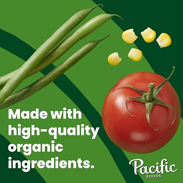 PACIFIC FOODS ORGANIC HEARTY VEGETABLE SOUP, PLANT BASED, 16.3 OZ CAN