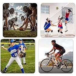 ADMITRY Athletic Tape,5 Pack Black Sports