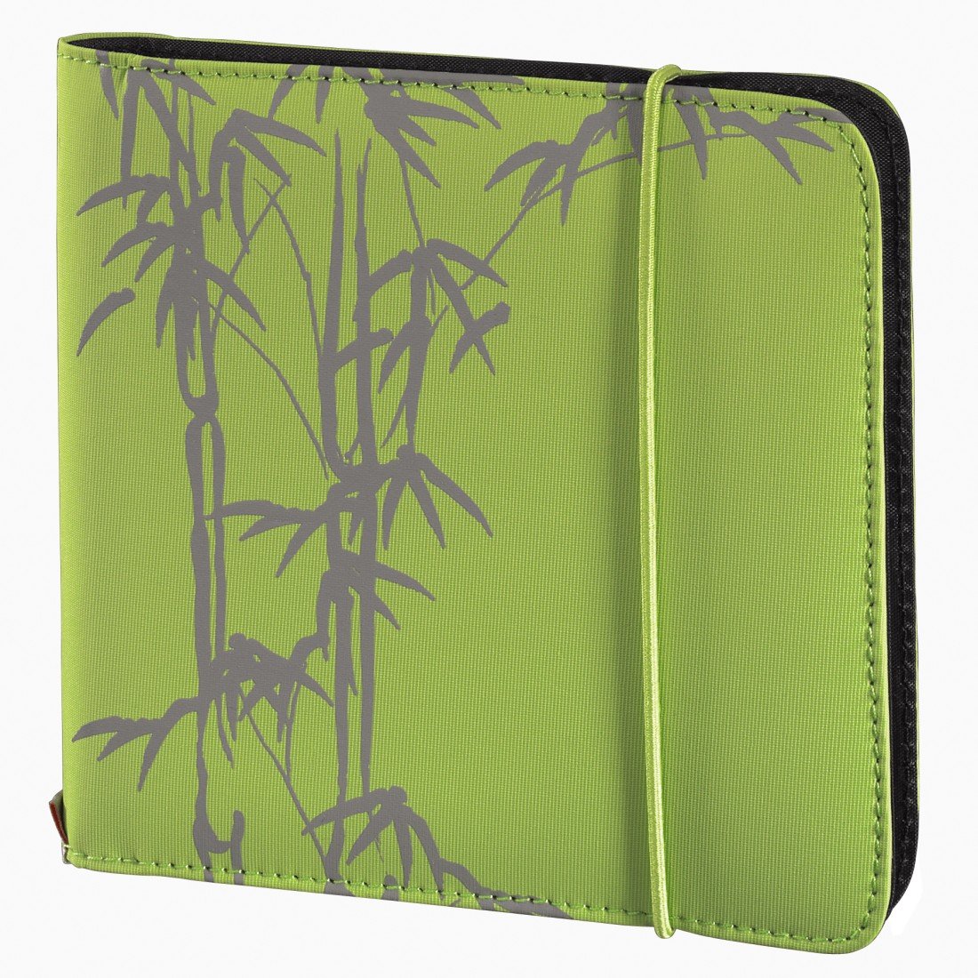 Hama 95668 Up to Fashion Nylon Case for up to 24 CDs/DVDs - Green