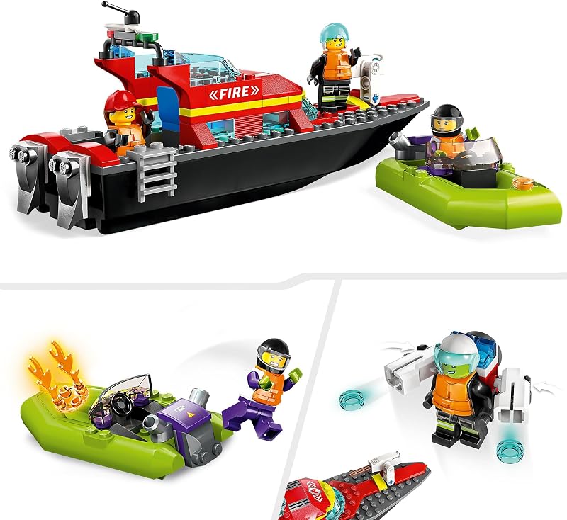 City Le Bateau de Sauvetage des Pompiers 60373