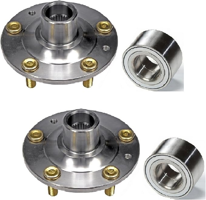 PAIR Front Left And Right Wheel Hub And Bearing fit 2007