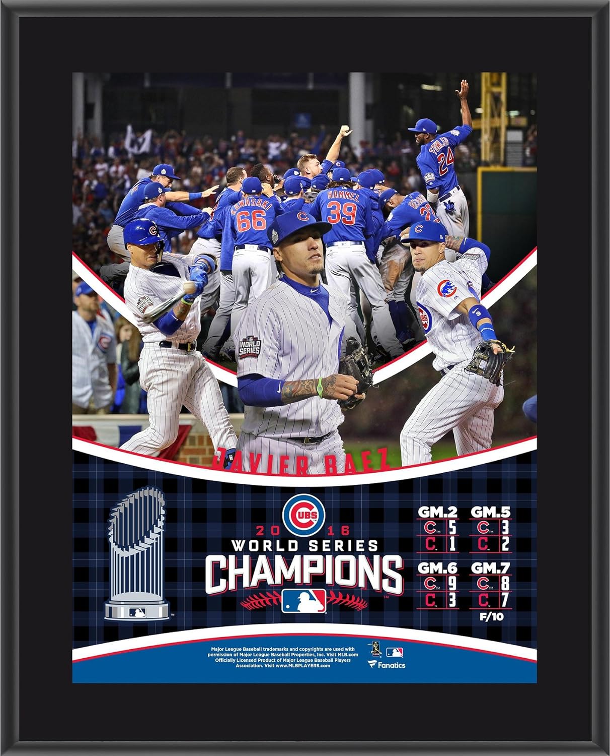 world series baez jersey