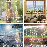 Estefanlo Suncatchers 6 Pack Crystal Garden Decor Sun Catchers view 8