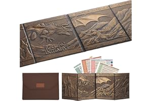 Trymaker Dm Screen, DND Dungeon Master Screen Faux Leather, Gm Screen, D&D Dungeons and Dragon Accessories Gift
