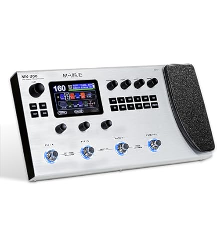 Amazon.com: MK-300 Guitar Multi-Effects Pedal with 3.5'' LCD