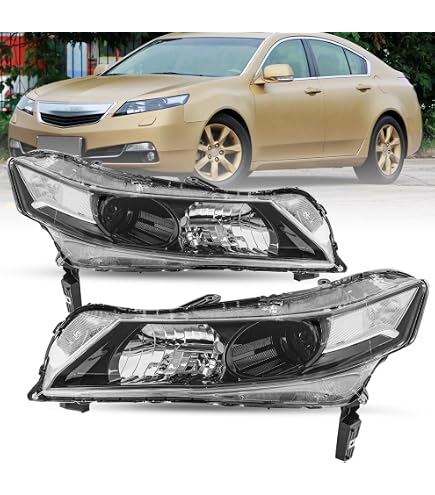 thumbnail image 2 of Pair Of OE Style HID Headlight Assemblies For 2004-2005 Acura TL (Base Model - Halogen) 2 of 4