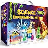 UNGLINGA 150 Experiments Science Kits for Kids, S.T.E.M Educational Project Toys for Boys Girls Birthday Gifts Ideas, Volcano, Chemistry Lab Tools Scientist Set