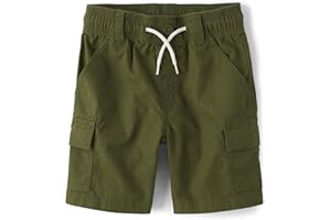 The Children's Place Baby Boys' and Toddler Pull on Cargo Shorts