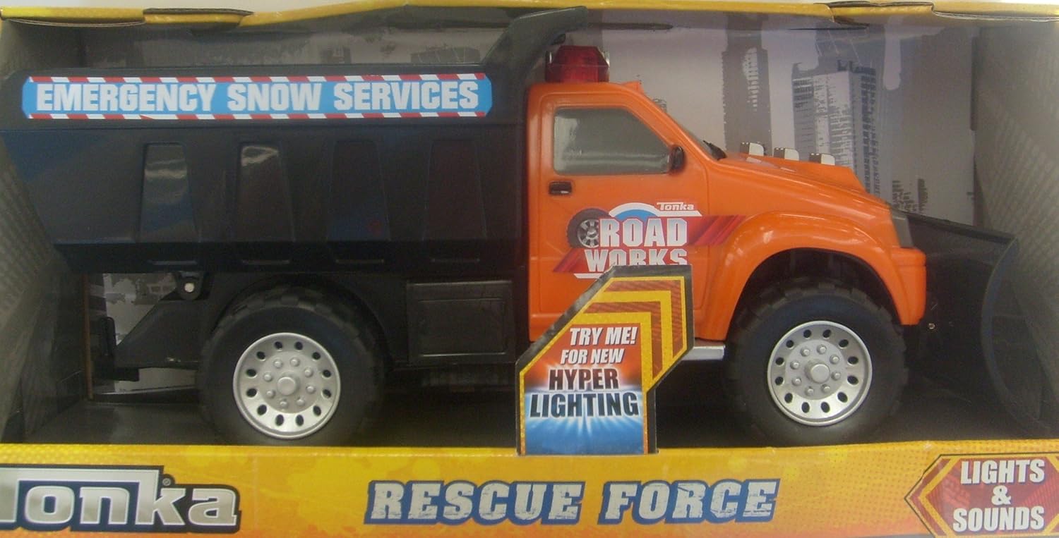 tonka snow plow truck