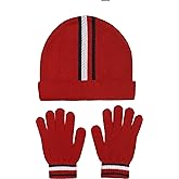 Tommy Hilfiger Boy's Beanie and Magic Glove Set