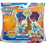 Amazon Com Paw Patrol Mighty Paws Super Paws Twins 2 Pack Toys Games