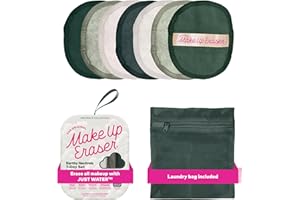 The Original MakeUp Eraser, 7-Day Set, Erase All Makeup with Just Water, Including Waterproof Mascara, Eyeliner, Foundation, Lipstick, Sunscreen, and More! 7ct
