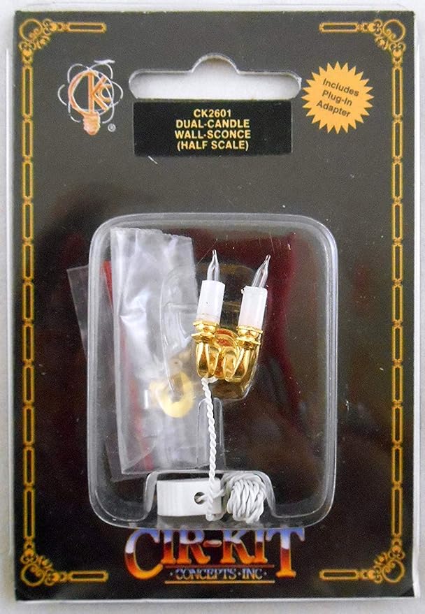 Dollhouse Miniature 124 Scale Lighting CirKit Dual Candle