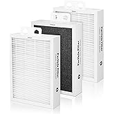 500/600 Series Particle Replacement Filter for BLUEAIR Classic 501, 503, 601, 505, 603, 650E, 550E, 555EB, 605, 580i, 680i，HEPA+Activated Carbon Сotton