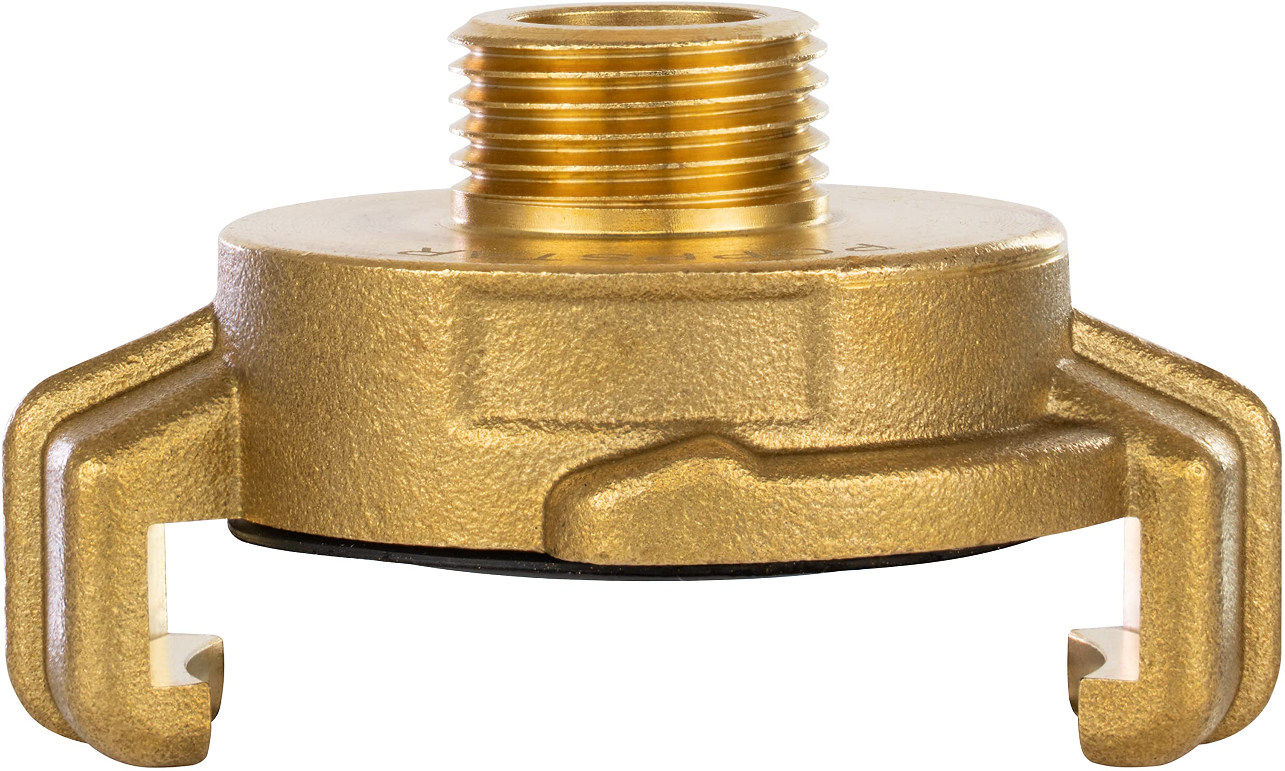 Poppstar Brass Quick Coupling 3/8 inch External Thread (G 3/8" Thread on Claw Connector)