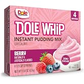 DOLE WHIP Sugar Free Pudding - Berry 4 Serve