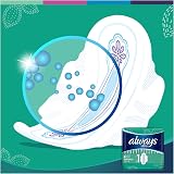 Always Ultra Normal with Wings Sanitary Towels 56 Count Normal Size 1 view 7