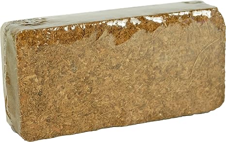 aquaristic.net Terrarium Humus Ziegel 650 g, auch als Anzuchterde, Blumenerde, Kokoserde, Kokoshumus, Kokosfaser Substrat gee