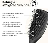 Tangle Teezer Large Ultimate Detangler Hairbrush Black Gloss view 2