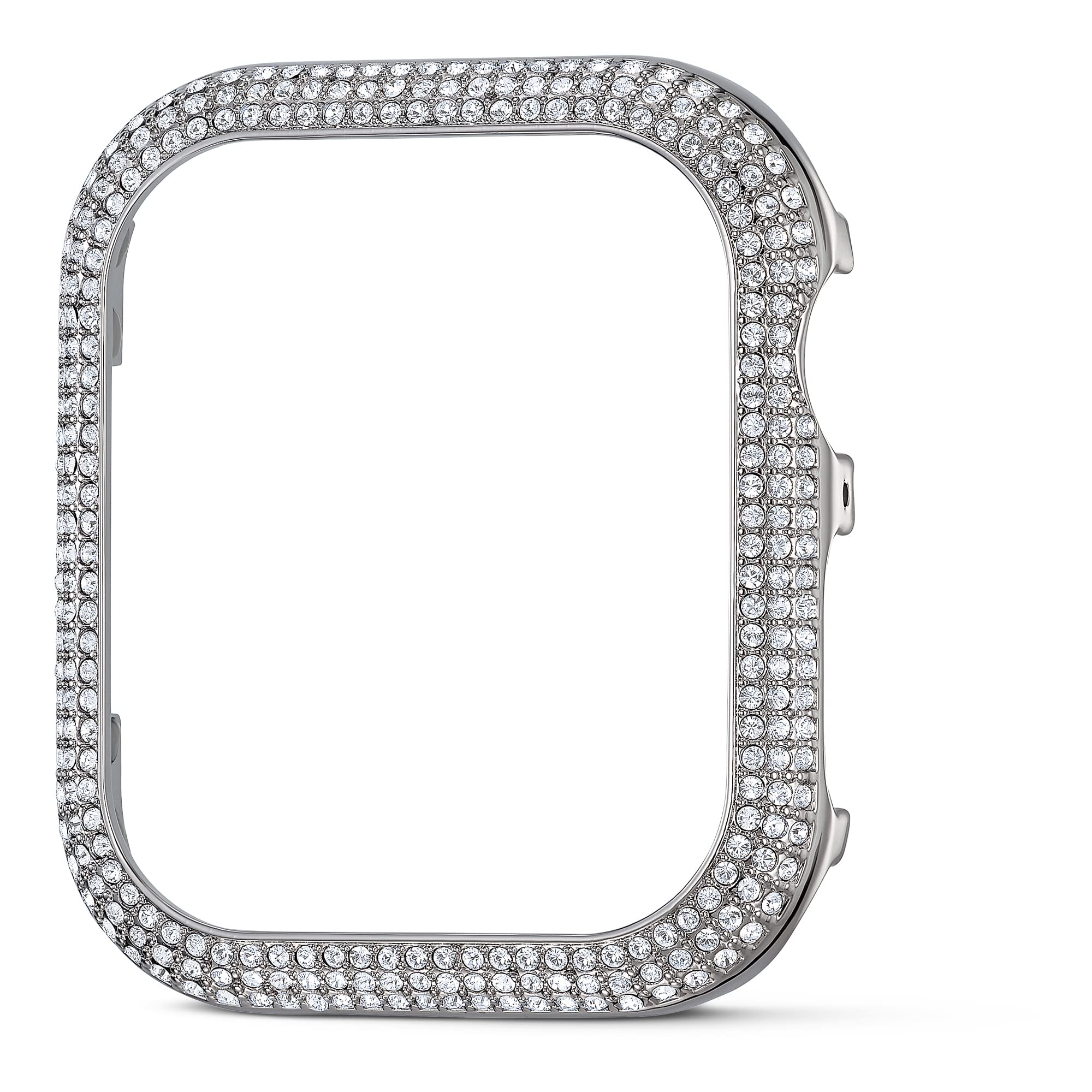 Swarovski Sparkling case compatible with Apple Watch, 40 mm, Silver tone — image 1